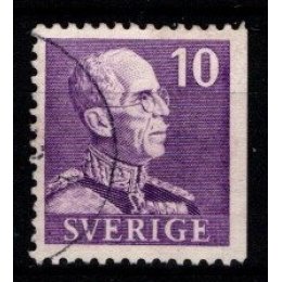 1939-42 - Sverige - AFA 265Ch - Frimærke - Stemplet.
